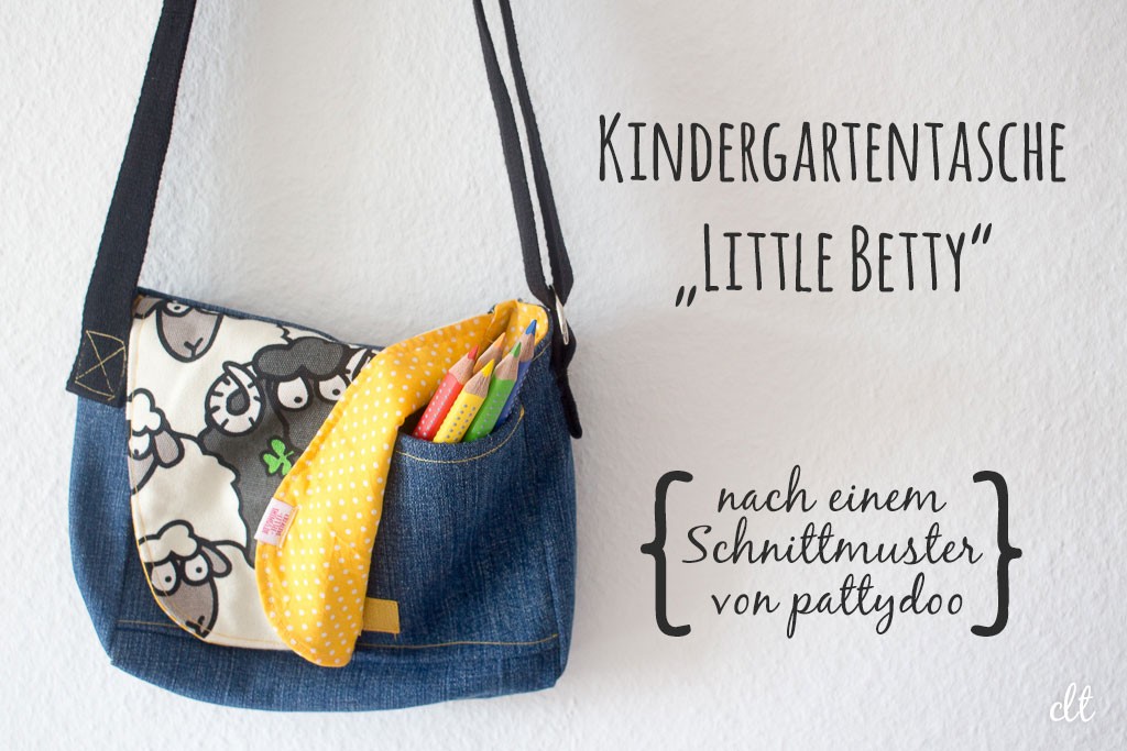 Kindergartentasche "Little Betty" nach einem Schnittmuster von pattydoo